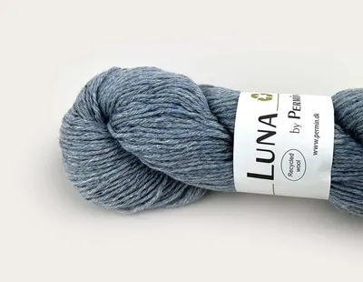 Produktbild von Luna von Permin – 100 % recycelte Wolle (Mulesing-frei & ) (06 grau)