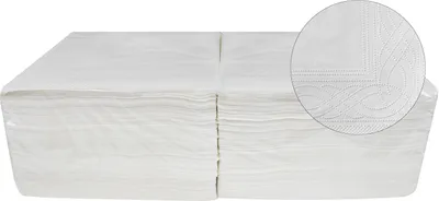 Obrázek produktu pro Serwetki celulozowe jednowarstwowe 33 x 33 cm 500 sztuk