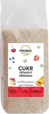 Obrázek produktu pro Cukr třtinový přírodní BIO 500 g PROBIO