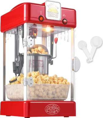 Immagine prodotto di Macchina per popcorn da tavolo 300 W 2,5 oz Rosso