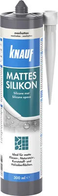 Produktbild von Knauf Mattes Silikon manhattan 300 ml