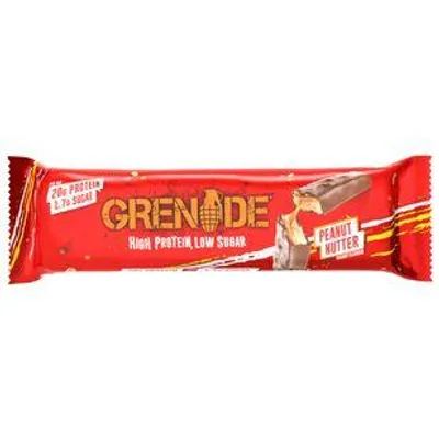 Produktbild von Grenade Peanut Butter High Proteinriegel, 12er Pack (12 x 60g)