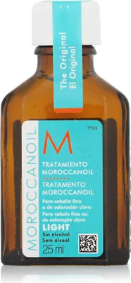 Produktbild von Moroccanoil Treatment Light, Haaröl, 25 ml, Frauen, Gefärbtes Haar, Glanz, Glättend, Arganöl