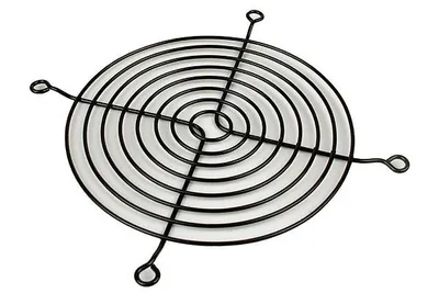 Produktbild von Lüftergitter für Axiallüfter für 120mm schwarz