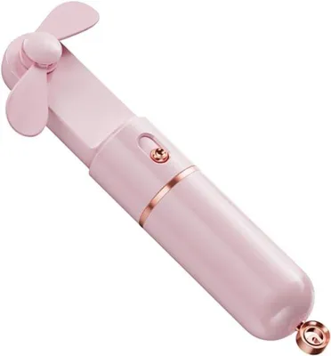 Image de Mini ventilateur de poche - Rechargeable par USB - Idéal pour le bureau, les voyages, le sac à main, le camping