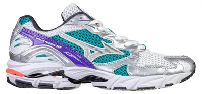 Immagine prodotto di mizuno sneakers uomo mizuno d1ga2104 wave rider 10 07 white silver tealblue
