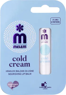 Produktbild von Melem Cold Cream pflegender Lippenbalsam für empfindliche Lippen