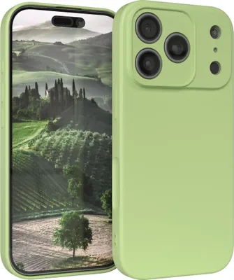 Produktbild von EAZY CASE - TPU Hülle für Apple iPhone 17 Pro, TPU Case stoßfeste Handyhülle, weiches Cover mit Kameraschutz, Silikonhülle in Grün