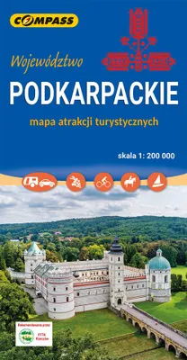 Produktbild von Województwo Podkarpackie mapa atrakcji turystycznych 1:200 000