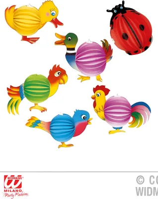 Obrázek produktu pro Lampiony se zvířátky 40/50 cm, 6 různých modelů.