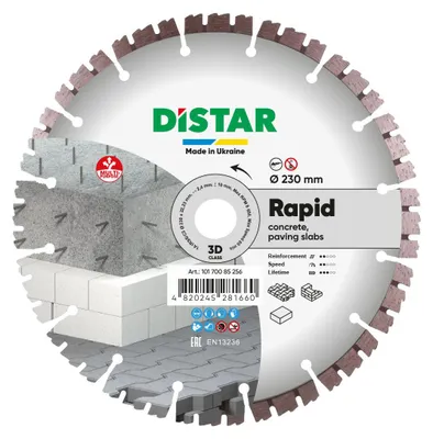 Obrázek produktu pro DIAMANTOVÝ KOTOUČ DISTAR RAPID 230 x 2,4 1,5 x 10 x 22,23-16
