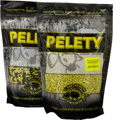 Produktbild von Karpfen Servis Vaclavik Fluo Feeder Pellets Honig-Tintenfisch 700g