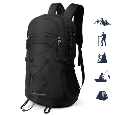 Produktbild von 45L Wanderrucksack Herren Damen, Wasserdicht Trekkingrucksack Für Wandern, Radfahren, Klettern, Bergsteigen und Reisen Sport