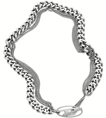 Produktbild von Halsketten   Kette Diesel Silber   Kollektion  - uni