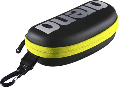 Obrázok produktu pre Arena - Puzdro na plavecké okuliare CS196 (jedna veľkosť) (čierna/strieborná/fluorescenčná žltá)