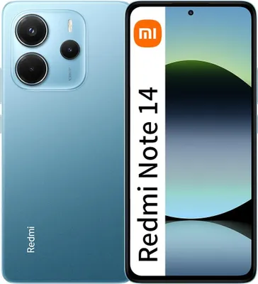 Produktbild von Xiaomi Redmi Note 14 Smartphone 6GB 128GB Ozean Blau 6.67" AMOLED 108MP 5500mAh