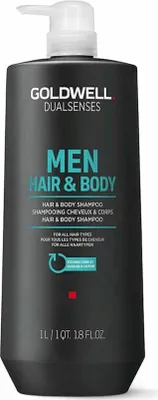 Produktbild von DUALSENSES MEN hair & body shampoo 1000ml