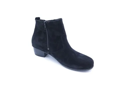 Produktbild von WALDLÄUFER Damen  Schnürstiefel & Boots ungefüttert schwarz Gr. 51/2