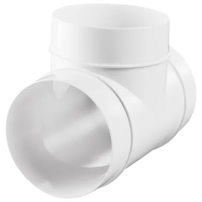 Produktbild von PVC T- Stück 150 mm für Rundrohre (333)