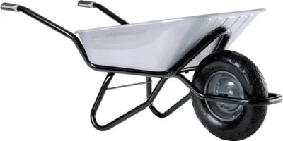 Produktbild von Haemmerlin-Cdh Group Tiefmuldenkarre Clipso 120l zn m.Kippbügel Rad lack.Gleitl