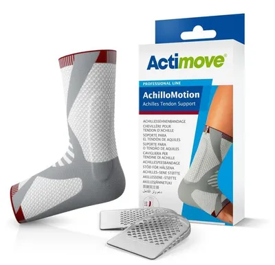 Produktbild von Achillessehnenbandage Actimove AchilloMotion>>>>Farbe: anthrazit Gr. S