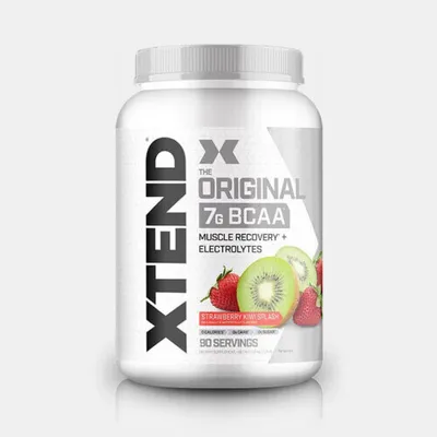 Obrázek produktu pro Scivation XTEND Original BCAA 1270-1330 g strawberry kiwi splash / BCAA aminokyseliny / Nejprodávanější práškové BCAA obohacené o směs elektrolytů a citrulin
