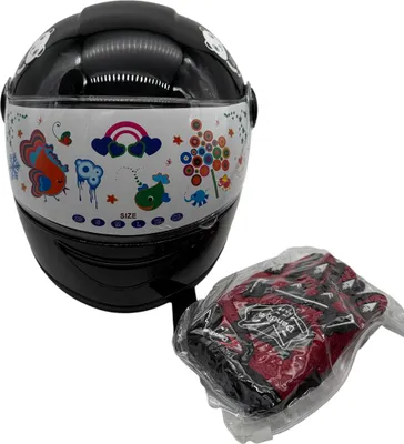 Immagine prodotto di ZJRA Casco per bambini, casco da moto per bambini, semicaschi da moto, motorino ragazzi ragazze bambini, nero