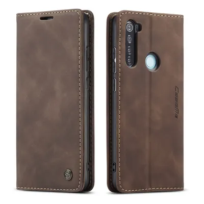 Obrázek produktu pro Redmi Note 8 Pouzdro, RetroPolyuretanKožené Pouzdro, Kapsy na Karty, Magnetické Uzavírání, Pouzdro s Funkcí Stojánku pro Xiaomi Redmi Note 8 Káva