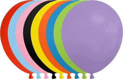 Produktbild von Globosballons gemischte Farben 13 cm, 100..