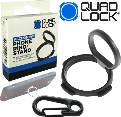Produktbild von QUAD LOCK Handy System Ringhalter Ständer V2 Socket bediehn / Haltehilfe
