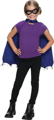Produktbild von Batgirl Maske & Cape Set Kinder Größe: One Size