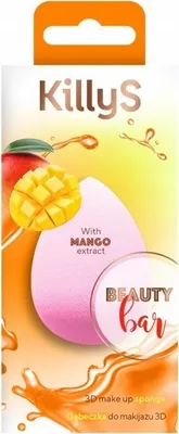 Produktbild von KillyS 3D Mak-up Schwamm mit Mangosaft für optimale Anwendung