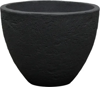 Obrázek produktu pro Obal na květináč STONE plastový antracitový d50x38cm