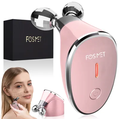 Produktbild von 5-in-1 EMS Mikrostrom Gesichtsmassagegerät zur Straffung &Faltenpflege mikrostrom gerät Face Lifting Tool Anti-Aging Gerät Faltenreduktion