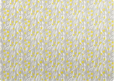 Produktbild von Blumenzweigmuster – Bodenschutzmatte – Rutschfest – Schutzmatte für Büro – Vinylmatte – Stuhlunterlage  – 140 x 100 cm