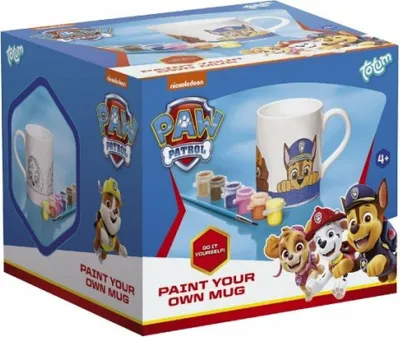 Produktbild von Kreativset Bemalen Sie das Paw Patrol Kanu, die Paw Patrol