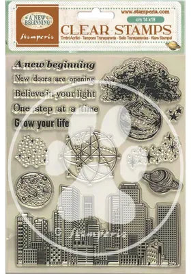 Produktbild von Clear-Stamps "A New Beginning"