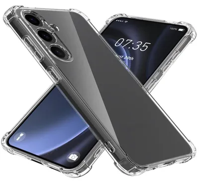 Immagine prodotto di Per Samsung Galaxy S24 FE Shock TPU protettivo Custodia Cellulare Copertura Trasparente