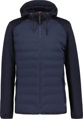 Zdjęcie produktu dla Męska kurtka softshellowa Icepeak Aikera Hybrid, rozmiar:S, kolor:Granatowy