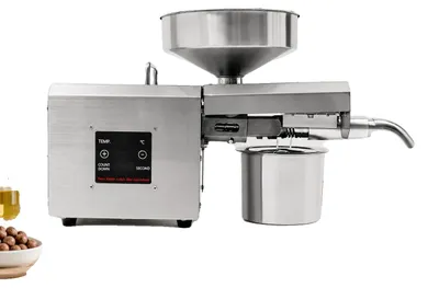 Produktbild von Ölpressmaschine, Kalt- und Heißpressung, digitale Temperaturregelung, 220V-240V EU-Stecker