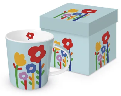 Immagine prodotto di PPD Super Flowers turquiose Trend Mug, Kaffeetasse, Becher, Tasse, New Bone China, 400 ml, 160302979