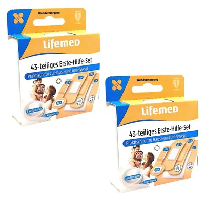 Produktbild von Lifemed Erstehilfeset - 43 teilig Stückzahl auswählbar 1-5 Stück 2
