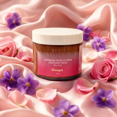 Image de Gommage Corps Exfoliant Doux - Musc Blanc - 300G