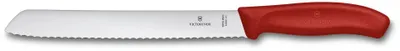 Produktbild von Victorinox Swiss Classic 21cm Brotmesser Wellenschliff rot