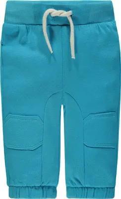 Produktbild von Kanz Jogginghose blau Gr. 68 aus 100% Baumwolle, flexibel für Frühling und Sommer