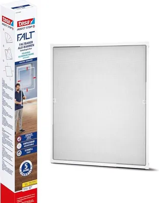 Productafbeelding van Famanu vliegenhor, aluminium frame, inklapbaar en uitschuifbaar - 55214