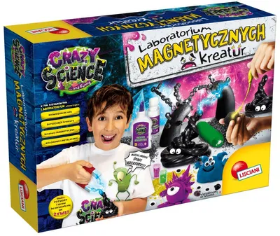 Zdjęcie produktu dla Crazy Science Labolatorium Magnetycznych Kreatur 73061 LISCIANI
