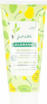 Produktbild von Klorane Junior 2- In-1 Shower Gel - Peac Oat
