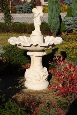 Produktbild von Zierbrunnen Springbrunnen Skulptur Brunnen Dekoration Garten Fontaine Napoli !