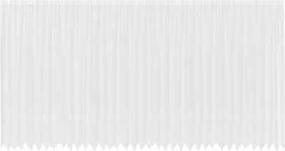 Image de vidaXL Rideau de qualité blanc, 300 x 900 cm, polyester